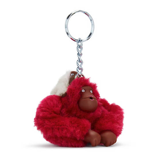 Kipling Mom And Baby Sven Monkey Keychain Kiegészítők Piros | HU 1951VR